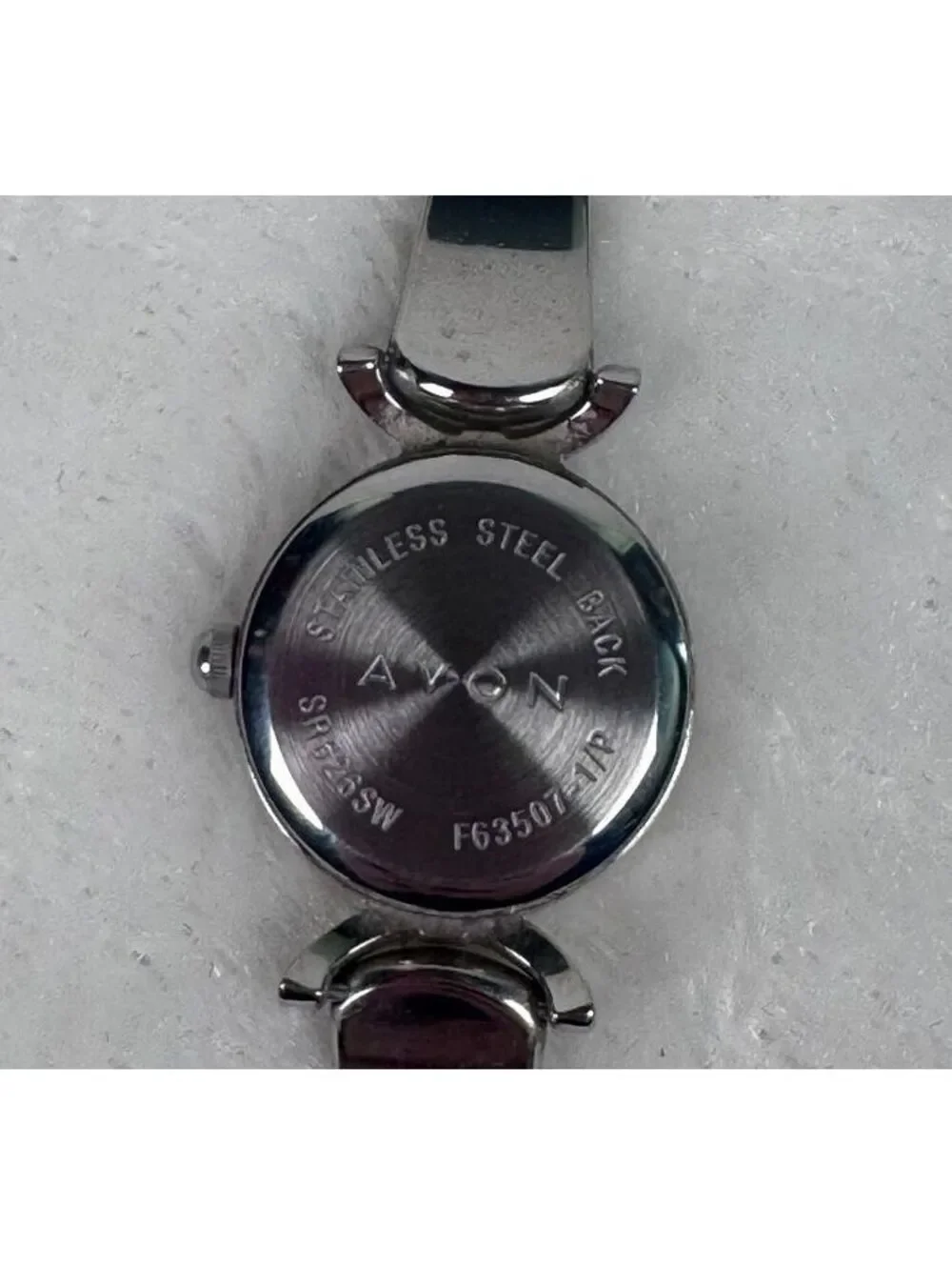 Women's Murano Glass Style Watch Quartz Millefiori Silver Tone Avon Works